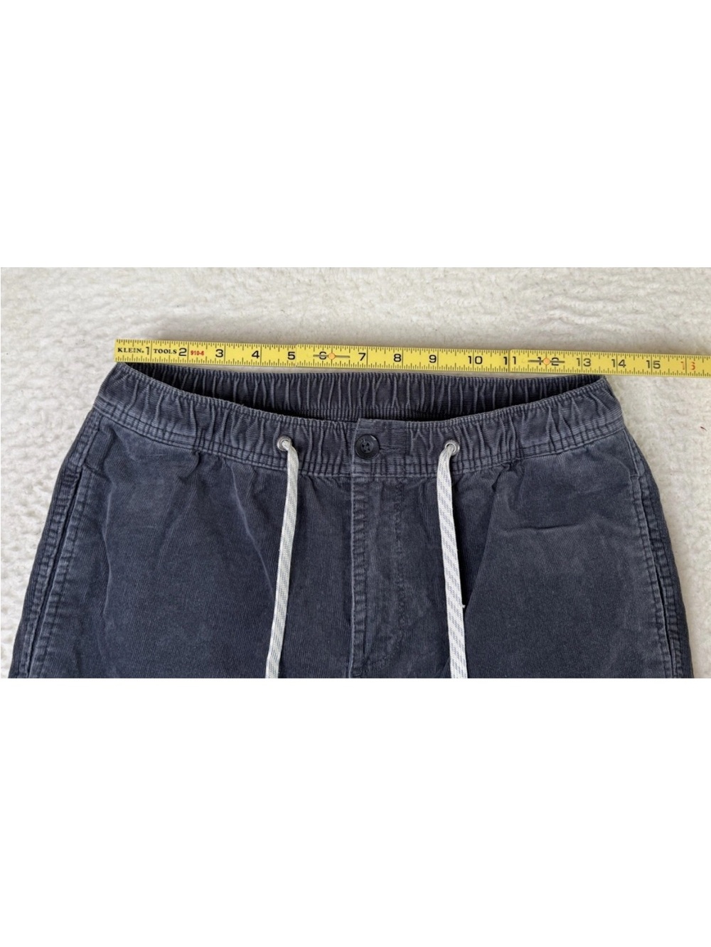 Vuori Optimist Pant Corduroy Pants Charcoal V440 Men's Size Small - Picture 10 of 11